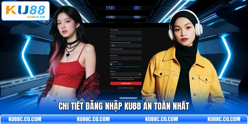 Chi tiết đăng nhập KU88 an toàn nhất